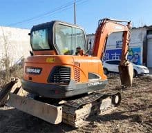 DOOSAN DX60 2019 Used Mini Excavator Tracks Mini Excavator Price For sale