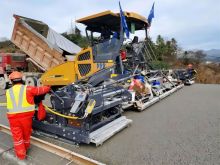 XCMG RP1005T Asphalt Paver Machine Rubber Paver
