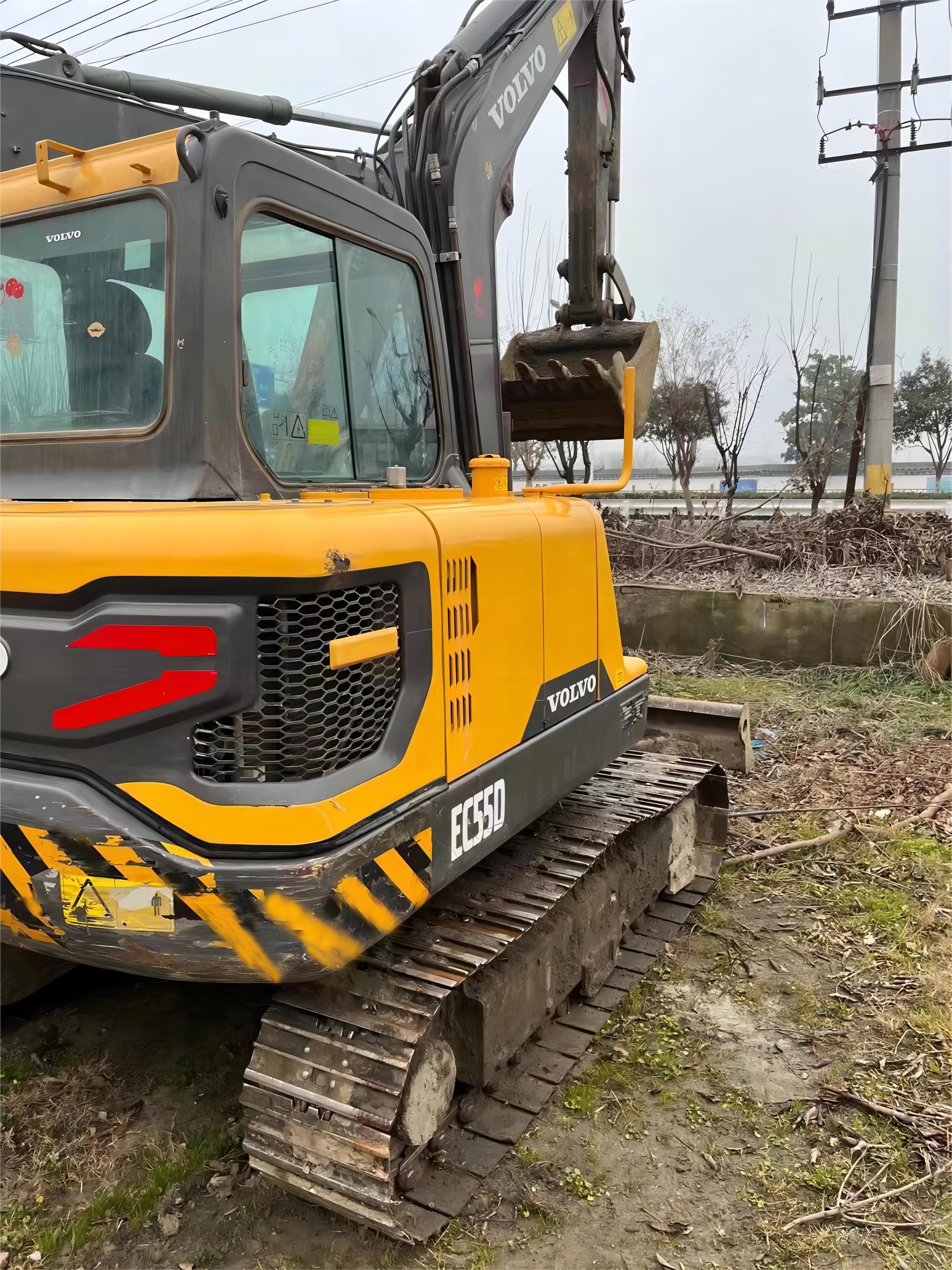 VOLVO EC55 Second Hand Little Excavator Mini Excavator For Sale, MACHMALL