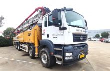 XCMG Official Used 58m Hydraulic Concrete Boom Pump Truck HB58V Concrete Pump Price