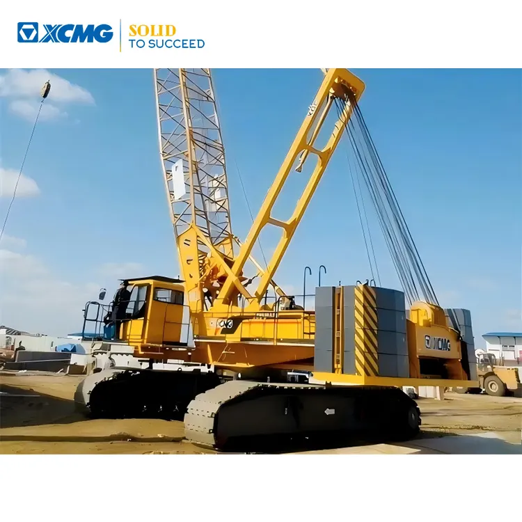 XCMG Official Second Hand XGC130 Construction Lifting Mobile Crawler Crane Hot Sale