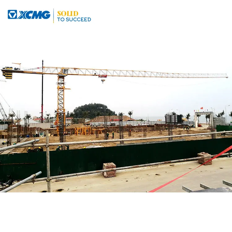 XCMG Factory Second Hand XGT7020-10S1 Lifting Machinery Flat-Top Tower Crane with Good Condition