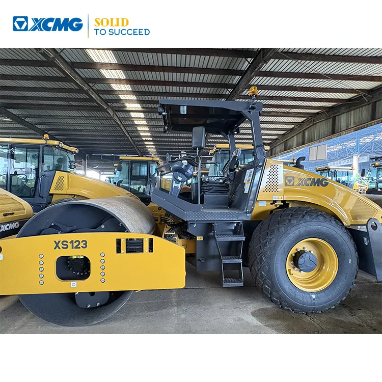XCMG Official Used Single Drum Vibratory Compactor Road Roller XS123 ...