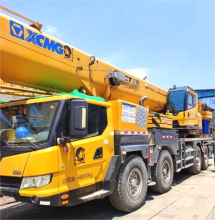 XCMG official used truck crane telescopic boom 80ton lifting boom truck crane XCT80L6