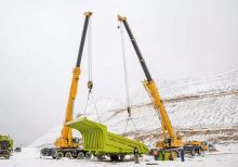 XCMG XCA300-1 all terrain crane 300 ton Used mobile truck crane