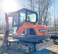 DOOSAN DX60 2019 Used Mini Excavator Tracks Mini Excavator Price For sale