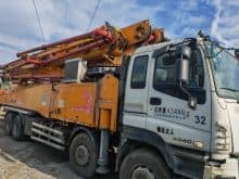 XCMG Official China Construction Machinery Used Mobile Concrete Pump Trucks HB60K for sale