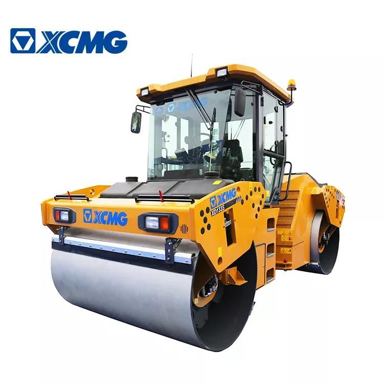 XCMG 13 Ton XD133S Used Double Drum Road Roller For Sale