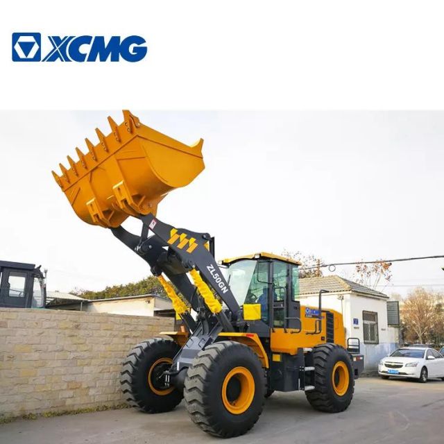 XCMG Used Bucket Loaders 5 Ton ZL50GN Wheel Loader For Sale