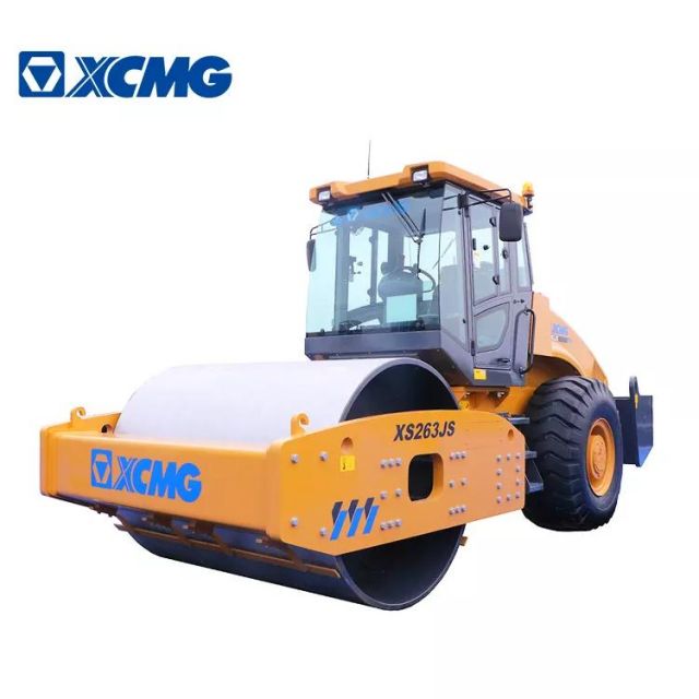 XCMG Used 26 ton Single Drum Vibratory Road Roller XS263J For Sale