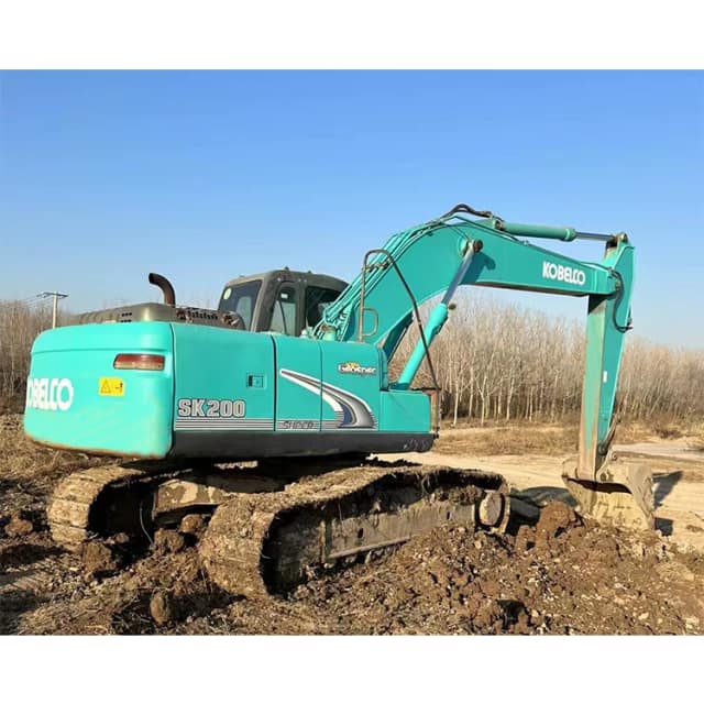 Kobelco SK200-8 used excavator crawler excavator earth moving equipment For sale