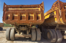 XCMG Factory XDM80 used Light Mining Dump Truck with cheap price