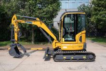 XCMG official small escavator XE35U earth-moving machinery 3t used mini escavator