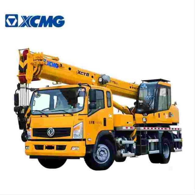 XCMG official 8ton used small truck hydraulic lift crane XCT8L4 for sale