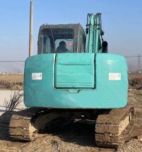 Kobelco mini excavator used 7 ton crawler excavator SK75-8 earth moving equipment For sale