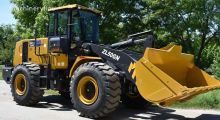 XCMG used 5 ton earthmoving machinery wheel loader ZL50GN price