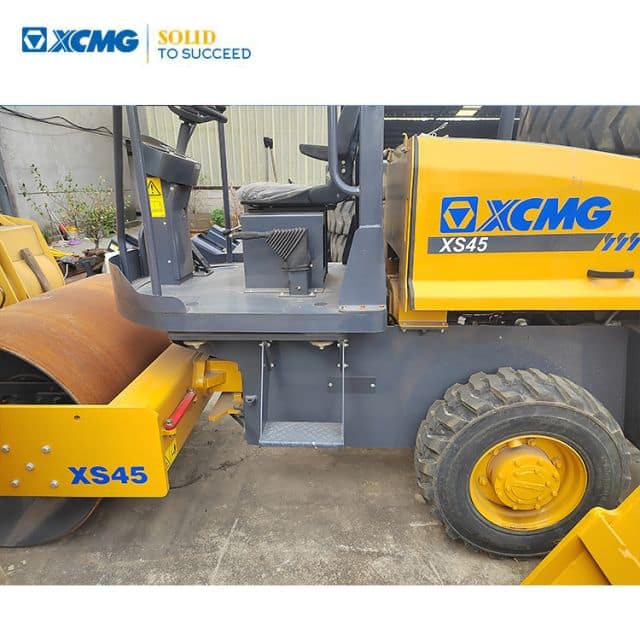 XCMG Official used single drum road roller 4ton XS45 for sale
