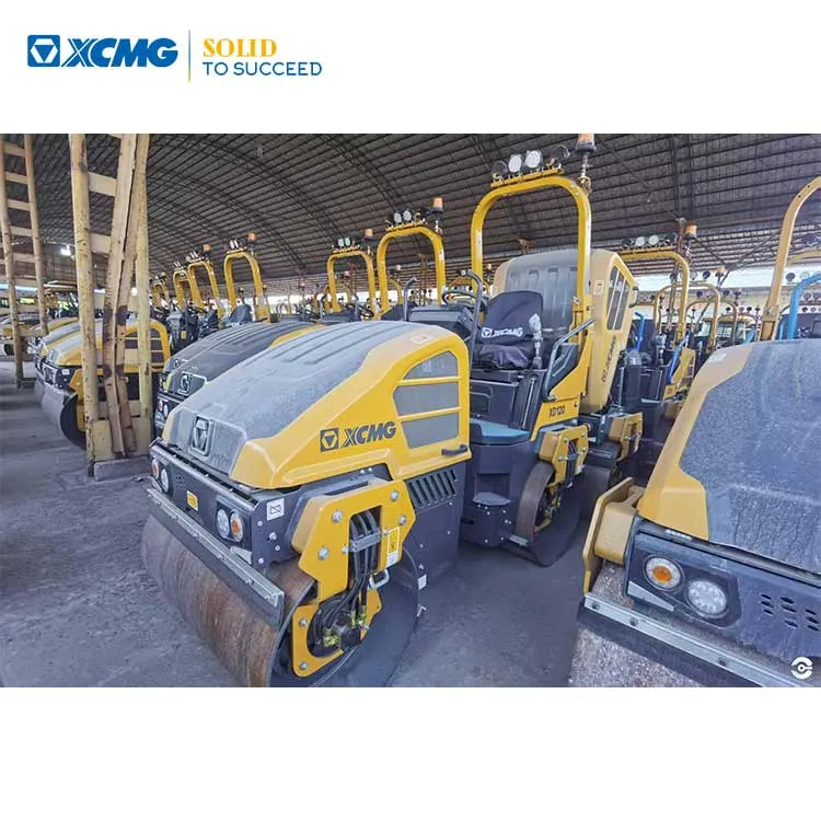 XCMG Manufacturer Second Hand 3 Ton Capacity Vibratory Road Roller XD120IV Price for Sale