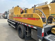 XCMG Official HBC10018K Used Mini Concrete Machinery Concrete Line Pump 15 ton for sale