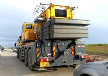 XCMG Official Heavy Construction Work 260 Ton XCA260 Used All Rough Terrain Crane Low Price