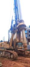 XCMG Piling machine XR150DII 150kn bored pile rig machine 55m used rotary drill rig