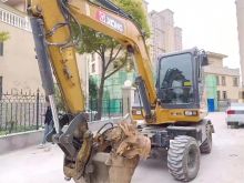 XCMG Official XE60WA 6 Ton Used hydraulic wheel excavator for sale