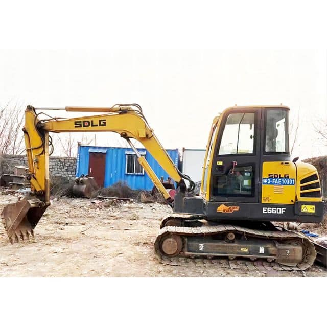 SDLG E660F Used Excavator Tracked Excavator For Sale