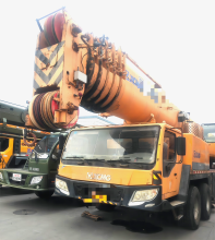 XCMG construction machine dump truck crane QY130K used boom truck crane for sale