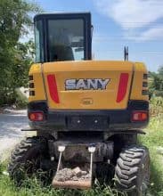 SANY Used Wheel Excavator Sy65W 6ton Used Excavator Best price