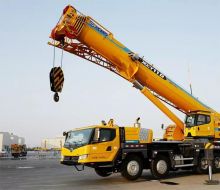 XCMG 110t Used Telescopic Boom Truck Crane XCT110 For Sale