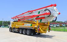 XCMG 62m Used Concrete Pump Truck HB62V For Sale