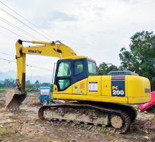 Komatsu Used pc200-7 crawler excavator machine price for sale