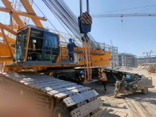 XCMG XGC11000 Second Hand 650 Ton Crane Machine 2020 year Used Crawler Crane