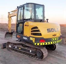 SDLG E660F Hydraulic Excavator Excavating And Grading Used Excavators For Sale