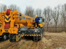 XCMG Official Secondhand Mobile Rough Terrain Crane XCR55 Price for Sale