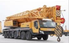 XCMG 110t Used Hydraulic Construction Mobile Truck With Crane QY110K For Sale