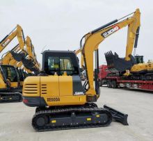 XCMG 6t XE60DA Used Crawler Excavators Machine For Sale