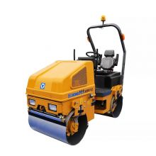 XCMG used XMR153 1.5 ton walk behind double drum road roller price for sale