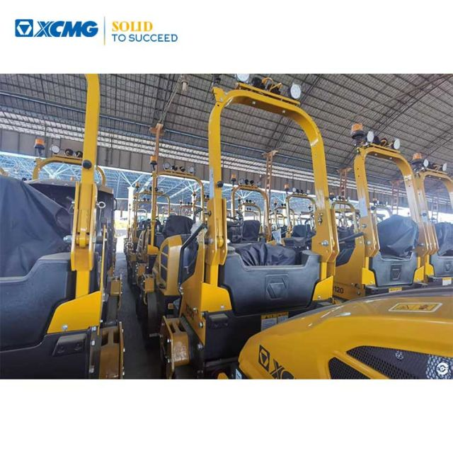 XCMG Official Road Construction Machinery Double Drum Vibratory Road Roller XD120IV Price