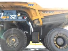 XCMG Used Mining Dump Truck Xde260 Used 4X2 electric Drive Rigid Dump Truck Price
