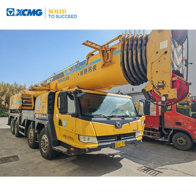 XCMG 2017 Official 110 Ton Used Hydraulic Truck Crane XCT110 Telescopic Boom Truck Crane
