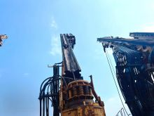 XCMG Official Used Earth Cement Pile Construction Machine Rotary Drilling Rig XR180D Price