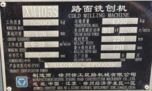 XCMG Official Used Cold Milling Machine XM405S Used Milling Width Planer Machine for Sale