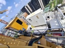 XCMG Official Used XGT1200-64S flat head tower crane Best Price for Sale