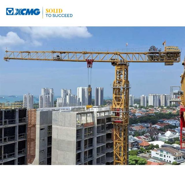 XCMG Official Used XGT1200-64S flat head tower crane Best Price for Sale