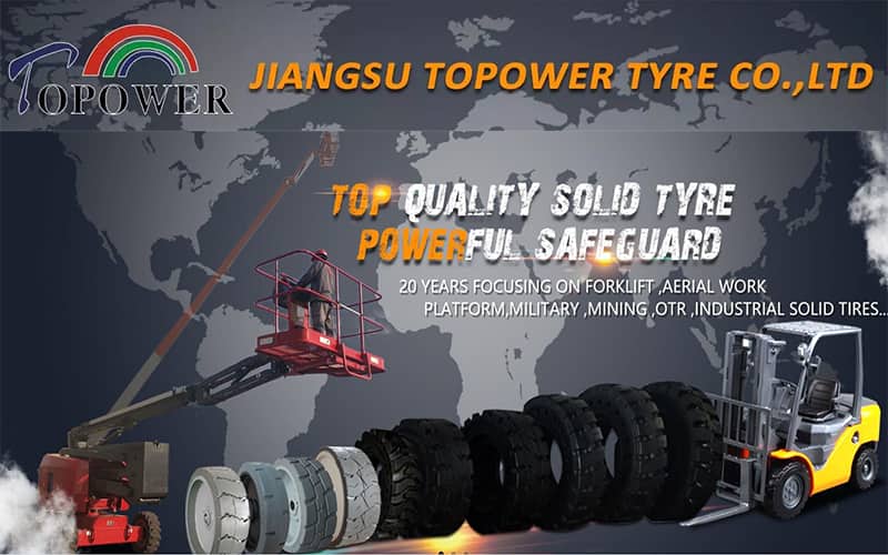 gantry crane reach stacker wheel loader solid rubber tire 17.5-25 23.5-25 26.5-25