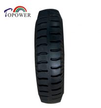 trailer solid rubber tire handcart solid wheel tow vehicle rubber tyre 4.00-8 16x5-9 7.00-15