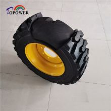 pu foamed filled rubber tyre  pu filled tire
