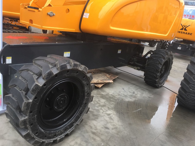 boom lift skid steer loader solid rubber tire 10x16.5 12x16.5 14-17.5