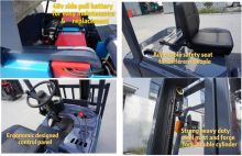 Reach stacker YANCHA battery stacker 1.5 ton with CE 3.5m lift height for sale